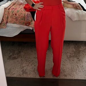 Good American 
LUXE SUITING COLUMN TROUSER
Size 4